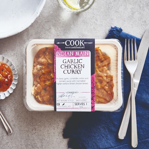 Picture of COOK Garlic Chicken Curry Serves - Serves 1