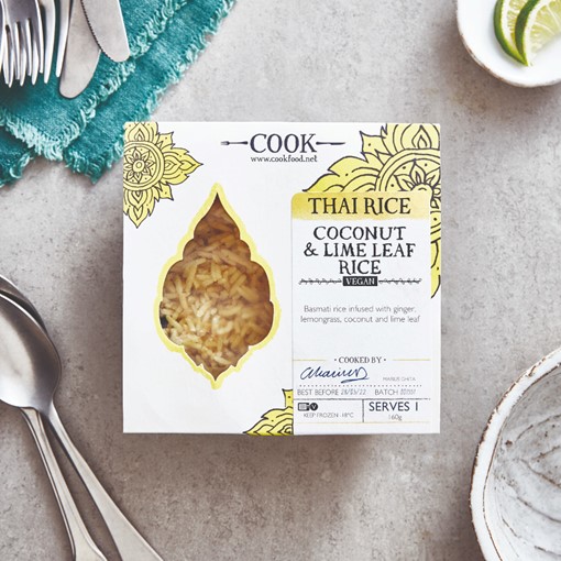 Picture of COOK Coconut & Lime Leaf Rice - Serves 1