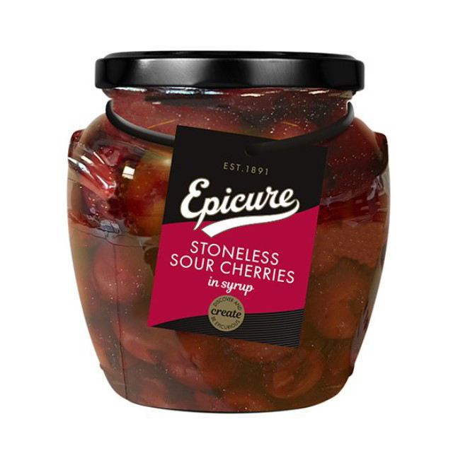Epicure Sour Cherries in Syrup Jersey Online Groceries Channel