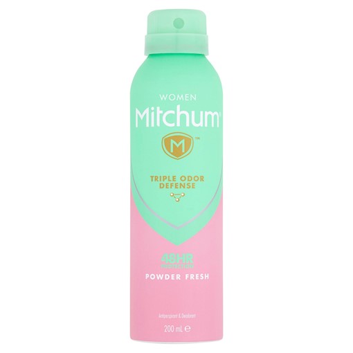 Mitchum Women Triple Odor Defense 48HR Protection Powder Fresh ...